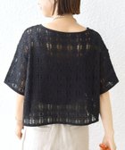 【シップス フォー ウィメン/SHIPS】の手洗い可能 ローゲージ ラッセル 半袖 TEE ブラック|ID: prp329100004563386 ipo3291000000032269865