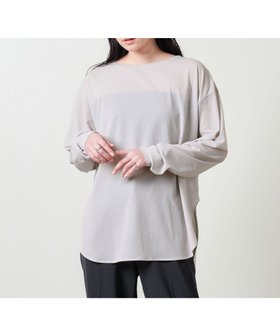 【ユナイテッドアローズ/UNITED ARROWS】のMARW UNITED ARROWS シアー クルーネック プルオーバー 人気、トレンドファッション・服の通販 founy(ファニー) ファッション Fashion レディースファッション Fashion for Women トップス・カットソー Cut & Sew Tops カジュアルプルオーバー・ニットトップス Pullovers & Knit Tops / Casual Pullovers シアー Sheer, See-Through ジョーゼット Georgette, Semi-Sheer Fabric スリット Slit, Slit Detail チュニック Tunic, Long Top 人気 Popular, Best Seller ビジネス 仕事 通勤 Business / Work / Commuting |ID:prp329100004563388