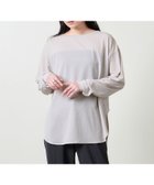 【ユナイテッドアローズ/UNITED ARROWS】のMARW UNITED ARROWS シアー クルーネック プルオーバー 人気、トレンドファッション・服の通販 founy(ファニー) ファッション Fashion レディースファッション Fashion for Women トップス・カットソー Cut & Sew Tops カジュアルプルオーバー・ニットトップス Pullovers & Knit Tops / Casual Pullovers シアー Sheer, See-Through ジョーゼット Georgette, Semi-Sheer Fabric スリット Slit, Slit Detail チュニック Tunic, Long Top 人気 Popular, Best Seller ビジネス 仕事 通勤 Business / Work / Commuting thumbnail LT.GRAY|ID: prp329100004563388 ipo3291000000033644150