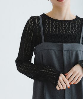 【アーバンリサーチ/URBAN RESEARCH】のストレッチレースプルオーバー 人気、トレンドファッション・服の通販 founy(ファニー) ファッション Fashion レディースファッション WOMEN トップス・カットソー Tops/Tshirt プルオーバー Pullover 2025年 2025 2025春夏・S/S Ss,Spring/Summer,2025 おすすめ Recommend インナー Inner カットソー Cut And Sew ジャケット Jacket スウェット Sweat スリット Slit ベーシック Basic レース Race エレガント 上品 Elegant 夏 Summer S/S・春夏 Ss・Spring/Summer |ID:prp329100004563389