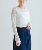 【アーバンリサーチ/URBAN RESEARCH】のストレッチレースプルオーバー 人気、トレンドファッション・服の通販 founy(ファニー) ファッション Fashion レディースファッション WOMEN トップス・カットソー Tops/Tshirt プルオーバー Pullover 2025年 2025 2025春夏・S/S Ss,Spring/Summer,2025 おすすめ Recommend インナー Inner カットソー Cut And Sew ジャケット Jacket スウェット Sweat スリット Slit ベーシック Basic レース Race エレガント 上品 Elegant 夏 Summer S/S・春夏 Ss・Spring/Summer thumbnail OFF|ID: prp329100004563389 ipo3291000000032269895