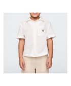 【ギャップ/GAP / KIDS】のコットンリネン カバナシャツ (幼児・ベビー) 人気、トレンドファッション・服の通販 founy(ファニー) ファッション Fashion キッズファッション KIDS Children’s Clothing ストレート Straight パッチ Patch フィット Fit フロント Front ベビー Baby ポケット Pocket 半袖 Short Sleeve リネン Linen リラックス Relax thumbnail WHITE_UK|ID: prp329100004563391 ipo3291000000032672142