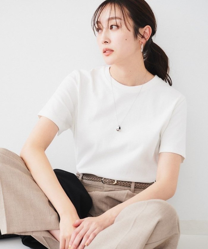 【アンタイトル/UNTITLED】のラフコットンTシャツ インテリア・キッズ・メンズ・レディースファッション・服の通販 founy(ファニー) https://founy.com/ ファッション Fashion レディースファッション WOMEN トップス・カットソー Tops/Tshirt シャツ/ブラウス Shirts/Blouses ロング / Tシャツ T-Shirts インナー Inner コンパクト Compact シンプル Simple ベーシック Basic |ID: prp329100004563392 ipo3291000000032269935