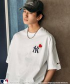 【フリークスストア/FREAK'S STORE】の別注 MLB ハートロゴ相良刺繍Tシャツ/ユニセックス【限定展開】 25SS ホワイト|ID: prp329100004563454 ipo3291000000032270741