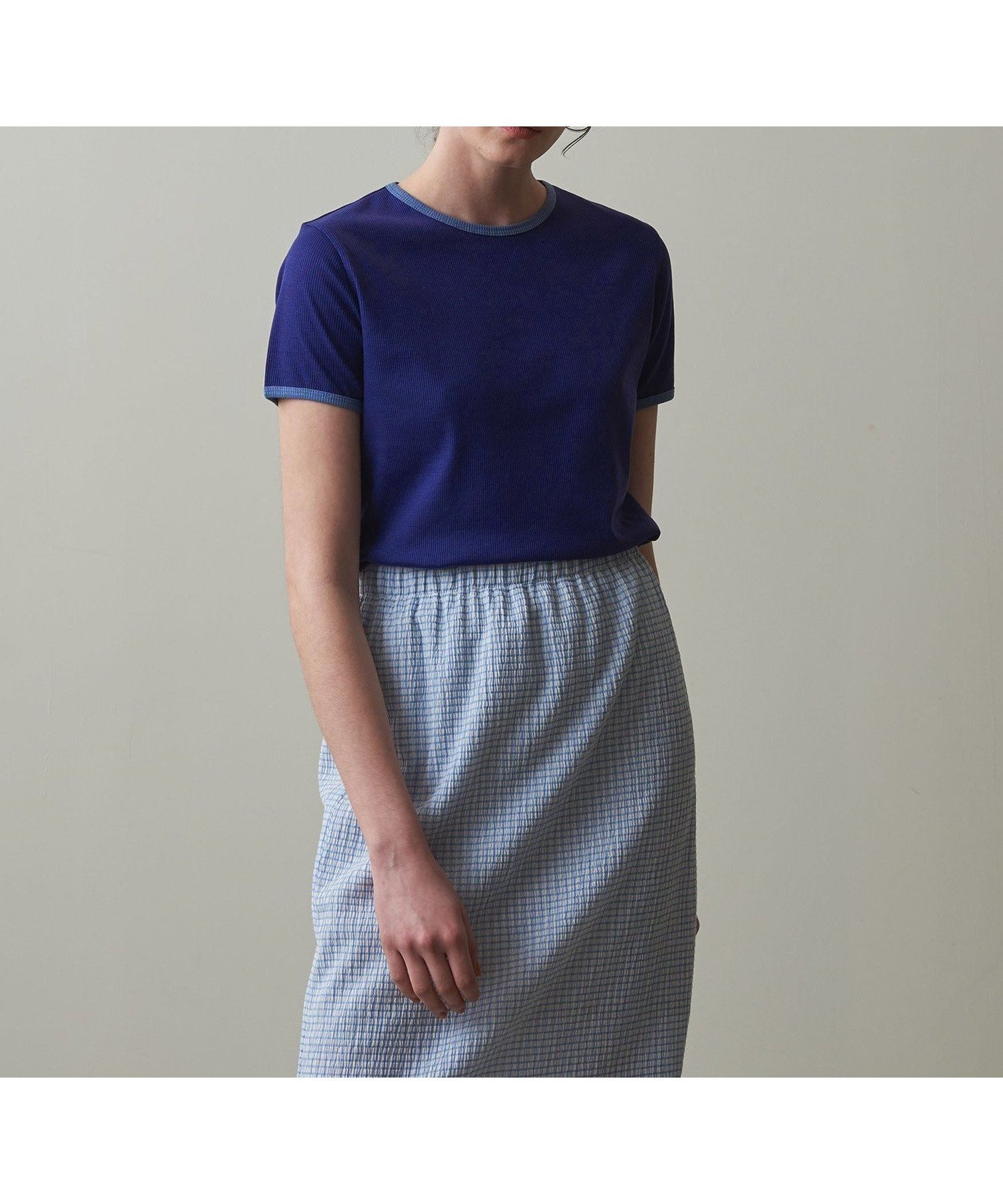 【その他のブランド/Other】のSteven Alan リンガー プルオーバーTシャツ インテリア・キッズ・メンズ・レディースファッション・服の通販 founy(ファニー) 　ファッション　Fashion　レディースファッション　WOMEN　トップス・カットソー　Tops/Tshirt　シャツ/ブラウス　Shirts/Blouses　ロング / Tシャツ　T-Shirts　プルオーバー　Pullover　インナー　Inner　コンパクト　Compact　ジャケット　Jacket　タンク　Tank　パイピング　Piping　NAVY|ID: prp329100004563463 ipo3291000000032270923