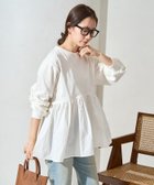 【フリークスストア/FREAK'S STORE】のカットソー 布帛 ドッキング ティアード 切り替え プルオーバー【限定展開】 25SS オフホワイト|ID: prp329100004563481 ipo3291000000032271073