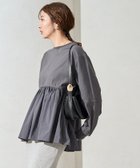 【フリークスストア/FREAK'S STORE】のカットソー 布帛 ドッキング ティアード 切り替え プルオーバー【限定展開】 25SS ブルー|ID: prp329100004563481 ipo3291000000032271079
