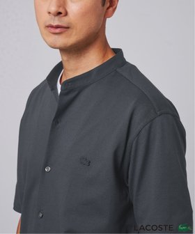 【エディフィス/EDIFICE / MEN】の吸水速乾 高通気 LACOSTE (ラコステ) 別注 バンドカラー フルオープン ポロシャツ 人気、トレンドファッション・服の通販 founy(ファニー) ファッション Fashion メンズファッション Fashion for Men クラシック Classic, Timeless Style ファブリック Fabric, Textile ポロシャツ Polo Shirt, Collared Tee 人気 Popular, Best Seller ビジネス 仕事 通勤 Business / Work / Commuting 別注 Limited Edition, Custom Order 吸水 Absorbent, Quick-Dry 夏 Summer 鹿の子 Piqué, Kanoko Fabric |ID:prp329100004563490