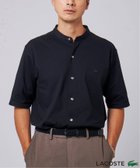 【エディフィス/EDIFICE / MEN】の吸水速乾 高通気 LACOSTE (ラコステ) 別注 バンドカラー フルオープン ポロシャツ 人気、トレンドファッション・服の通販 founy(ファニー) ファッション Fashion メンズファッション Fashion for Men クラシック Classic, Timeless Style ファブリック Fabric, Textile ポロシャツ Polo Shirt, Collared Tee 人気 Popular, Best Seller ビジネス 仕事 通勤 Business / Work / Commuting 別注 Limited Edition, Custom Order 吸水 Absorbent, Quick-Dry 夏 Summer 鹿の子 Piqué, Kanoko Fabric thumbnail ブラック|ID: prp329100004563490 ipo3291000000032987648