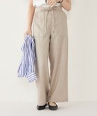 【シップス フォー ウィメン/SHIPS】のSHIPS Colors 洗濯機可能 ベイカー イージーパンツ 人気、トレンドファッション・服の通販 founy(ファニー) ファッション Fashion レディースファッション WOMEN パンツ Pants 2025年 2025 2025春夏・S/S Ss,Spring/Summer,2025 ジャケット Jacket ストレート Straight セットアップ Set Up ビスチェ Bustier フロント Front リネン Linen ワイド Wide 人気 Popularity 今季 This Season thumbnail ベージュ|ID: prp329100004563958 ipo3291000000032474805