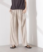 【ナノ ユニバース/nano universe】のドロストリラクシーパンツ(セットアップ可) 人気、トレンドファッション・服の通販 founy(ファニー) ファッション Fashion レディースファッション WOMEN セットアップ Setup パンツ Pants ウォッシャブル Washable シンプル Simple スウェット Sweat セットアップ Set Up ドレープ Drape リラックス Relax おすすめ Recommend 2025年 2025 2025春夏・S/S Ss,Spring/Summer,2025 thumbnail ベージュ|ID: prp329100004563961 ipo3291000000032275210