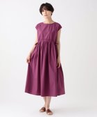 【アフタヌーンティー リビング/Afternoon Tea LIVING】のインド綿フレンチスリーブワンピース 人気、トレンドファッション・服の通販 founy(ファニー) ファッション Fashion レディースファッション WOMEN ワンピース Dress おすすめ Recommend インド India カーディガン Cardigan ギャザー Gather シンプル Simple ネップ Nep Yarn ポケット Pocket リボン Ribbon エレガント 上品 Elegant thumbnail パープル|ID: prp329100004563995 ipo3291000000032275348