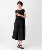 【アフタヌーンティー リビング/Afternoon Tea LIVING】のインド綿フレンチスリーブワンピース 人気、トレンドファッション・服の通販 founy(ファニー) ファッション Fashion レディースファッション WOMEN ワンピース Dress おすすめ Recommend インド India カーディガン Cardigan ギャザー Gather シンプル Simple ネップ Nep Yarn ポケット Pocket リボン Ribbon エレガント 上品 Elegant thumbnail ブラック|ID: prp329100004563995 ipo3291000000032275349