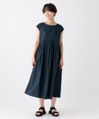 【アフタヌーンティー リビング/Afternoon Tea LIVING】のインド綿フレンチスリーブワンピース 人気、トレンドファッション・服の通販 founy(ファニー) ファッション Fashion レディースファッション WOMEN ワンピース Dress おすすめ Recommend インド India カーディガン Cardigan ギャザー Gather シンプル Simple ネップ Nep Yarn ポケット Pocket リボン Ribbon エレガント 上品 Elegant thumbnail ネイビー|ID: prp329100004563995 ipo3291000000032275350