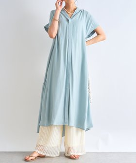 【アンディコール/un dix cors】の《デイリーに活躍》フレンチスリーブワンピース 人気、トレンドファッション・服の通販 founy(ファニー) ファッション Fashion レディースファッション WOMEN ワンピース Dress ウェーブ Wave 春 Spring カットソー Cut And Sew サンダル Sandals シューズ Shoes ストレート Straight スニーカー Sneakers スリーブ Sleeve タンク Tank フレンチ French ベーシック Basic ポケット Pocket おすすめ Recommend |ID:prp329100004564003