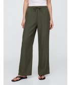 【ギャップ/GAP】のミッドライズ リネンブレンド プルオンワイドパンツ 人気、トレンドファッション・服の通販 founy(ファニー) ファッション Fashion レディースファッション WOMEN パンツ Pants ドローコード Draw Cord パッチ Patch フィット Fit フロント Front ポケット Pocket リネン Linen ワイド Wide thumbnail THYME_19-0309_TCX|ID: prp329100004564018 ipo3291000000032275474