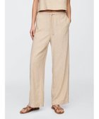 【ギャップ/GAP】のミッドライズ リネンブレンド プルオンワイドパンツ 人気、トレンドファッション・服の通販 founy(ファニー) ファッション Fashion レディースファッション WOMEN パンツ Pants ドローコード Draw Cord パッチ Patch フィット Fit フロント Front ポケット Pocket リネン Linen ワイド Wide thumbnail FLAX_LINEN|ID: prp329100004564018 ipo3291000000032275480