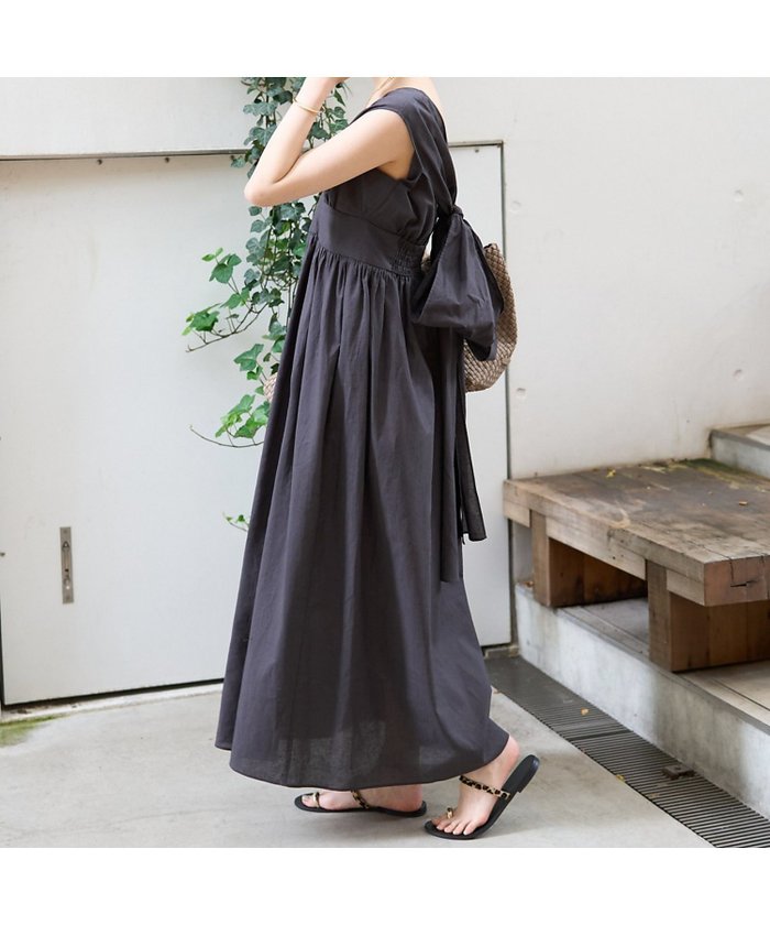 【ルージュヴィフラクレ/Rouge vif la cle】の麻混3WAYウエストリボンワンピース インテリア・キッズ・メンズ・レディースファッション・服の通販 founy(ファニー) https://founy.com/ ファッション Fashion レディースファッション Fashion for Women ワンピース Dresses おすすめ Recommended / Our Picks リゾート Resort, Vacation Style リネン Linen, Linen Fabric リボン Ribbon, Bow エレガント 上品 Elegant 夏 Summer 定番 Standard, Basic Item ビジネス 仕事 通勤 Business / Work / Commuting |ID: prp329100004564057 ipo3291000000032708498