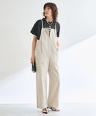 【リヴドロワ/RIVE DROITE】の【シーズン問わず使える】デニムサロペット 人気、トレンドファッション・服の通販 founy(ファニー) ファッション Fashion レディースファッション WOMEN ワンピース Dress サロペット Salopette サロペット Overalls ストレート Straight デニム Denim フロント Front ポケット Pocket ラップ Wrap thumbnail グレージュ|ID: prp329100004564059 ipo3291000000032275804