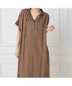 【イッツインターナショナル/I.T.'S. international】のリネンギャザーワンピース 人気、トレンドファッション・服の通販 founy(ファニー) ファッション Fashion レディースファッション WOMEN ワンピース Dress カフス Cuffs スマート Smart スリット Slit ポケット Pocket リネン Linen おすすめ Recommend 夏 Summer thumbnail カーキ|ID: prp329100004564067 ipo3291000000032275845