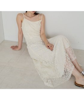 【バブ ブージュルード/Bab Bou Jeloud】のレースキャミワンピース 人気、トレンドファッション・服の通販 founy(ファニー) ファッション Fashion レディースファッション WOMEN ワンピース Dress キャミワンピース No Sleeve Dresses おすすめ Recommend キャミソール Camisole キャミワンピース Cami Dress サンダル Sandals シアー Sheer シンプル Simple スカラップ Scalloped タンク Tank フェミニン Feminine リゾート Resort レース Race 夏 Summer 羽織 Haori |ID:prp329100004564075