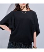 【インディヴィ/INDIVI】の【洗える/5分袖/UVケア/SETUP可能】モモンガスリーブブラウス 人気、トレンドファッション・服の通販 founy(ファニー) ファッション Fashion レディースファッション Ladies' Fashion Online トップス・カットソー Tops/Tshirt シャツ/ブラウス Shirts/Blouses おすすめ Recommend ガウチョパンツ Gaucho Pants シルク Silk スカンツ Skantz セットアップ Set Up ツイル Twill トレンド Trend リラックス Relax ワイド Wide ヴィンテージ Vintage エレガント 上品 Elegant 切替 Switching 洗える Washable thumbnail ブラック|ID: prp329100004564081 ipo3291000000032688303