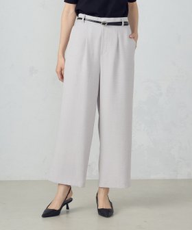 【コムサイズム/COMME CA ISM】の【美しいベーシックパンツ】麻調ワイドパンツ 人気、トレンドファッション・服の通販 founy(ファニー) ファッション Fashion レディースファッション WOMEN パンツ Pants シンプル Simple ベーシック Basic メランジ Melange リラックス Relax ワイド Wide 夏 Summer |ID:prp329100004564122