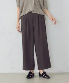 【コムサイズム/COMME CA ISM】の【美しいベーシックパンツ】麻調ワイドパンツ 人気、トレンドファッション・服の通販 founy(ファニー) ファッション Fashion レディースファッション WOMEN パンツ Pants シンプル Simple ベーシック Basic メランジ Melange リラックス Relax ワイド Wide 夏 Summer thumbnail カーキ|ID: prp329100004564122 ipo3291000000032276449