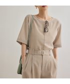 【ロペ/ROPE'】の【WEB・一部店舗限定】リネンライクアウトシームプルオーバーブラウス/洗える ベージュ系(29)|ID: prp329100004564216 ipo3291000000032743844