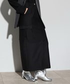 【インディヴィ/INDIVI】のカーゴナロースカート 人気、トレンドファッション・服の通販 founy(ファニー) ファッション Fashion レディースファッション WOMEN スカート Skirt カットソー Cut And Sew シンプル Simple エレガント 上品 Elegant thumbnail ブラック|ID: prp329100004564226 ipo3291000000032277769