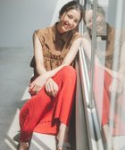【エヌ ナチュラルビューティーベーシック/N.Natural Beauty basic】のビスチェレイヤードフレンチスリーブシャツ ブラウン|ID: prp329100004564241 ipo3291000000032692633