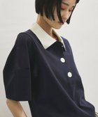 【アダム エ ロペ/ADAM ET ROPE'】のコクーンスリーブポロシャツ ネイビー(40)|ID: prp329100004564271 ipo3291000000033505659