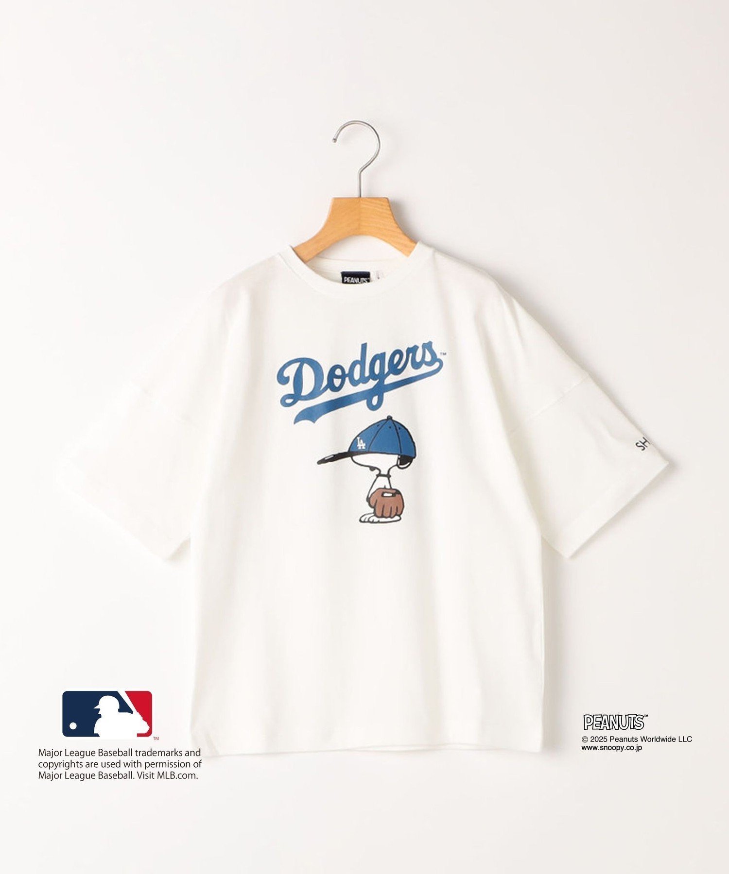 【シップス/SHIPS / KIDS】のSHIPS KIDS 130~170cm / PEANUTS*MLB プリント Tシャツ インテリア・キッズ・メンズ・レディースファッション・服の通販 founy(ファニー) 　ファッション　Fashion　キッズファッション　Fashion for Kids　アメリカン　American Style　キャラクター　Character, Licensed Characters　グラフィック　Graphic, Graphic Design　コラボ　Collaboration, Collab　ショルダー　Shoulder, Shoulder Strap　スペシャル　Special, Limited Edition　スポーツ　Sports, Activewear　ドロップ　Drop Shoulder, Dropped Style　プリント　Print, Printed Pattern　おすすめ　Recommended / Our Picks　ギフト プレゼント　Gift / Present　ホワイト|ID: prp329100004564272 ipo3291000000032753788