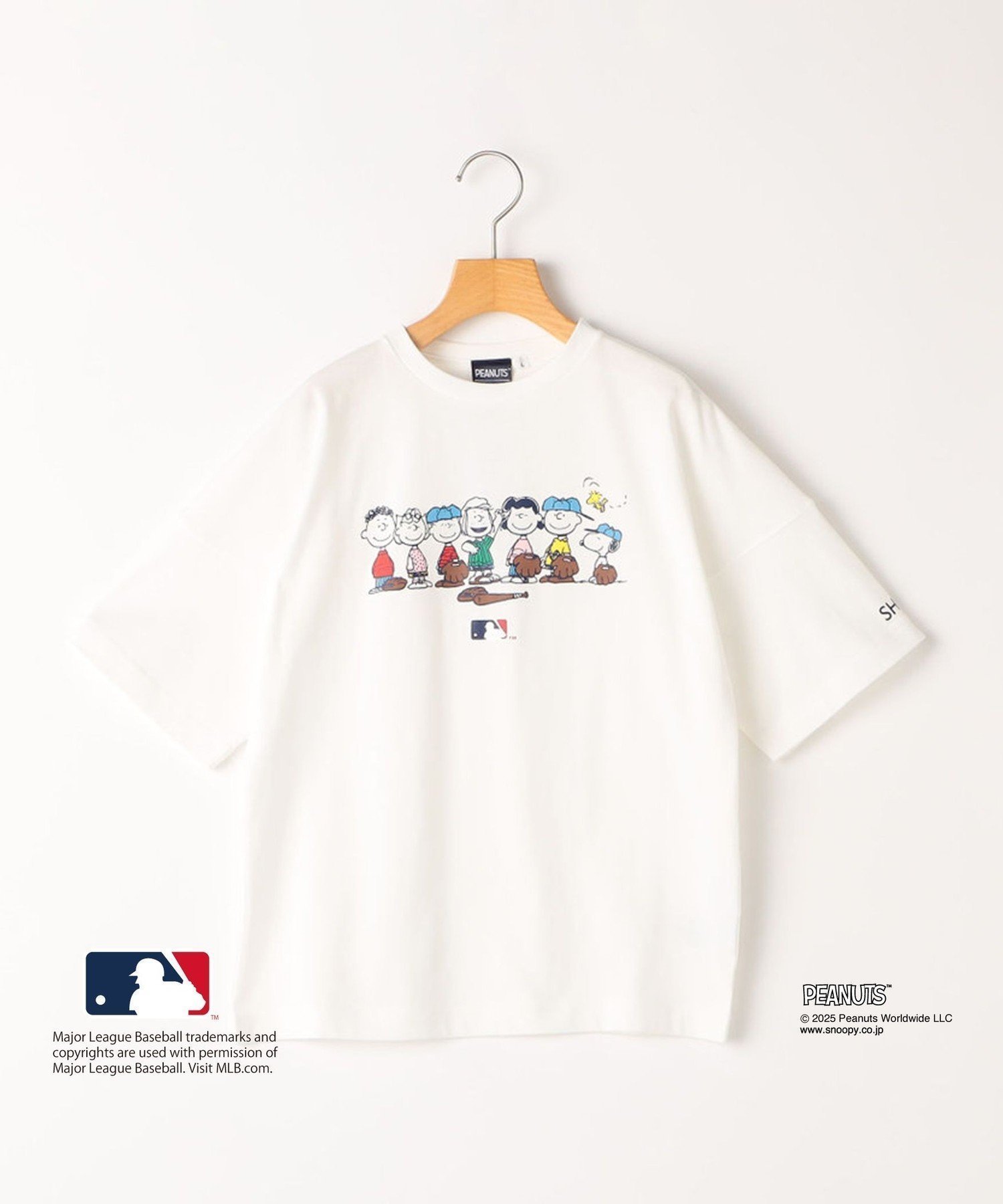 【シップス/SHIPS / KIDS】のSHIPS KIDS 130~170cm / PEANUTS*MLB プリント Tシャツ インテリア・キッズ・メンズ・レディースファッション・服の通販 founy(ファニー) 　ファッション　Fashion　キッズファッション　Fashion for Kids　アメリカン　American Style　キャラクター　Character, Licensed Characters　グラフィック　Graphic, Graphic Design　コラボ　Collaboration, Collab　ショルダー　Shoulder, Shoulder Strap　スペシャル　Special, Limited Edition　スポーツ　Sports, Activewear　ドロップ　Drop Shoulder, Dropped Style　プリント　Print, Printed Pattern　おすすめ　Recommended / Our Picks　ギフト プレゼント　Gift / Present　オフホワイト|ID: prp329100004564272 ipo3291000000032753790