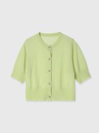【エイミーイストワール/eimy istoire】のハーフスリーブシアーニットカーデ 人気、トレンドファッション・服の通販 founy(ファニー) ファッション Fashion レディースファッション WOMEN トップス・カットソー Tops/Tshirt ニット Knit Tops アクセサリー Accessories カーディガン Cardigan キャミワンピース Cami Dress コンパクト Compact シアー Sheer シンプル Simple ビスチェ Bustier フロント Front ボトム Bottom ラウンド Round エレガント 上品 Elegant 夏 Summer thumbnail PISTACHIO GR|ID: prp329100004564317 ipo3291000000032278862