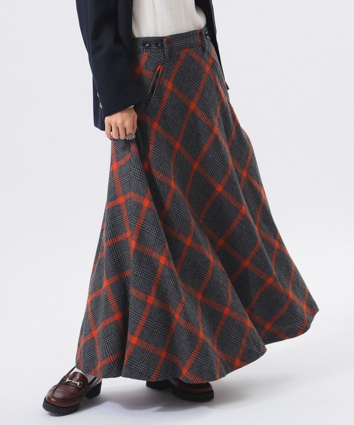 【その他のブランド/Other】のチェック ロング Aライン スカート インテリア・キッズ・メンズ・レディースファッション・服の通販 founy(ファニー) https://founy.com/ ファッション Fashion レディースファッション WOMEN スカート Skirt Aライン/フレアスカート Flared A-Line Skirts サスペンダー Suspenders スウェット Sweat チェック Check フィット Fit フレア Flare フロント Front ポケット Pocket ロング Long ワーク Work エレガント 上品 Elegant |ID: prp329100004564324 ipo3291000000032278951