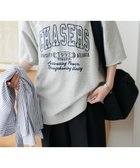 【ディスコート/Discoat】の【WEB限定】ピグメントカットオフロゴスウェット《ユニセックス》 ライトグレー|ID: prp329100004564422 ipo3291000000032728124