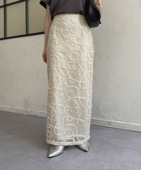 【ゼヴォン/Thevon】のコードレースナロースカート 人気、トレンドファッション・服の通販 founy(ファニー) ファッション Fashion レディースファッション WOMEN スカート Skirt 2025年 2025 2025春夏・S/S Ss,Spring/Summer,2025 おすすめ Recommend アクセサリー Accessories シンプル Simple スニーカー Sneakers トレンド Trend フェミニン Feminine レース Race エレガント 上品 Elegant |ID:prp329100004564454