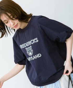 【スタディオ クリップ/studio CLIP】の半袖トラックプルオーバー 人気、トレンドファッション・服の通販 founy(ファニー) ファッション Fashion レディースファッション WOMEN トップス・カットソー Tops/Tshirt プルオーバー Pullover スポーティ Sporty トレンド Trend ヴィンテージ Vintage 半袖 Short Sleeve |ID:prp329100004564516