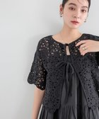 【ローリーズファーム/LOWRYS FARM】の【前後着用可能】クロシェ2WAYカーディガン ブラック|ID: prp329100004564575 ipo3291000000032627597