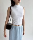 【エディット フォー ルル/edit.for LuLu】のレーストリムノースリーブトップ ホワイト|ID: prp329100004564588 ipo3291000000032728158