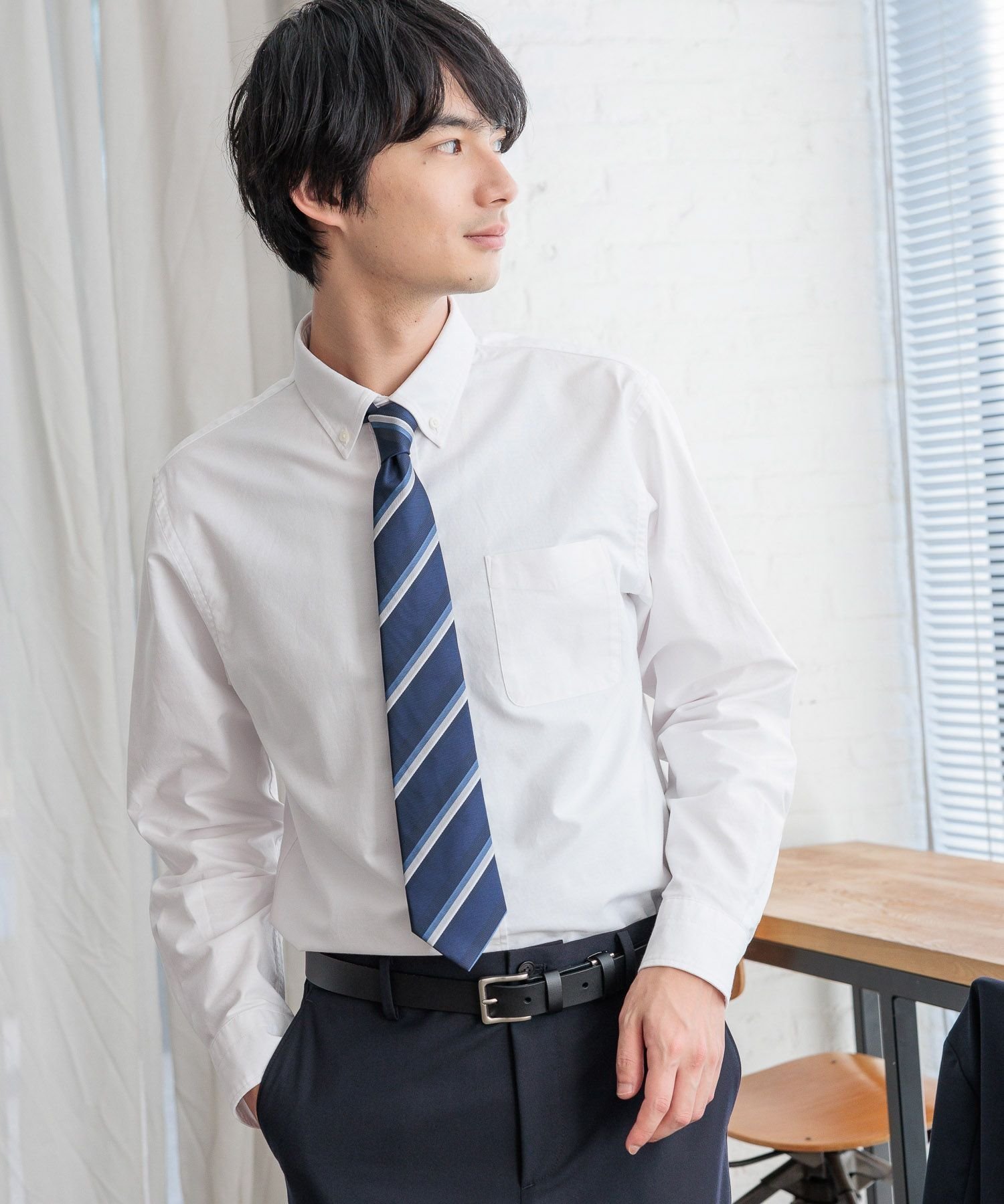 【グローバルワーク/GLOBAL WORK / MEN】のイージーケアオックス/ボタンダウンシャツ/147192 インテリア・キッズ・メンズ・レディースファッション・服の通販 founy(ファニー) 　ファッション　Fashion　メンズファッション　MEN　カフス　Cuffs　ジャケット　Jacket　スウェット　Sweat　ビジネス 仕事 通勤　Business　レギュラー　Regular　エレガント 上品　Elegant　定番　Standard　オフ05|ID: prp329100004564618 ipo3291000000032281189
