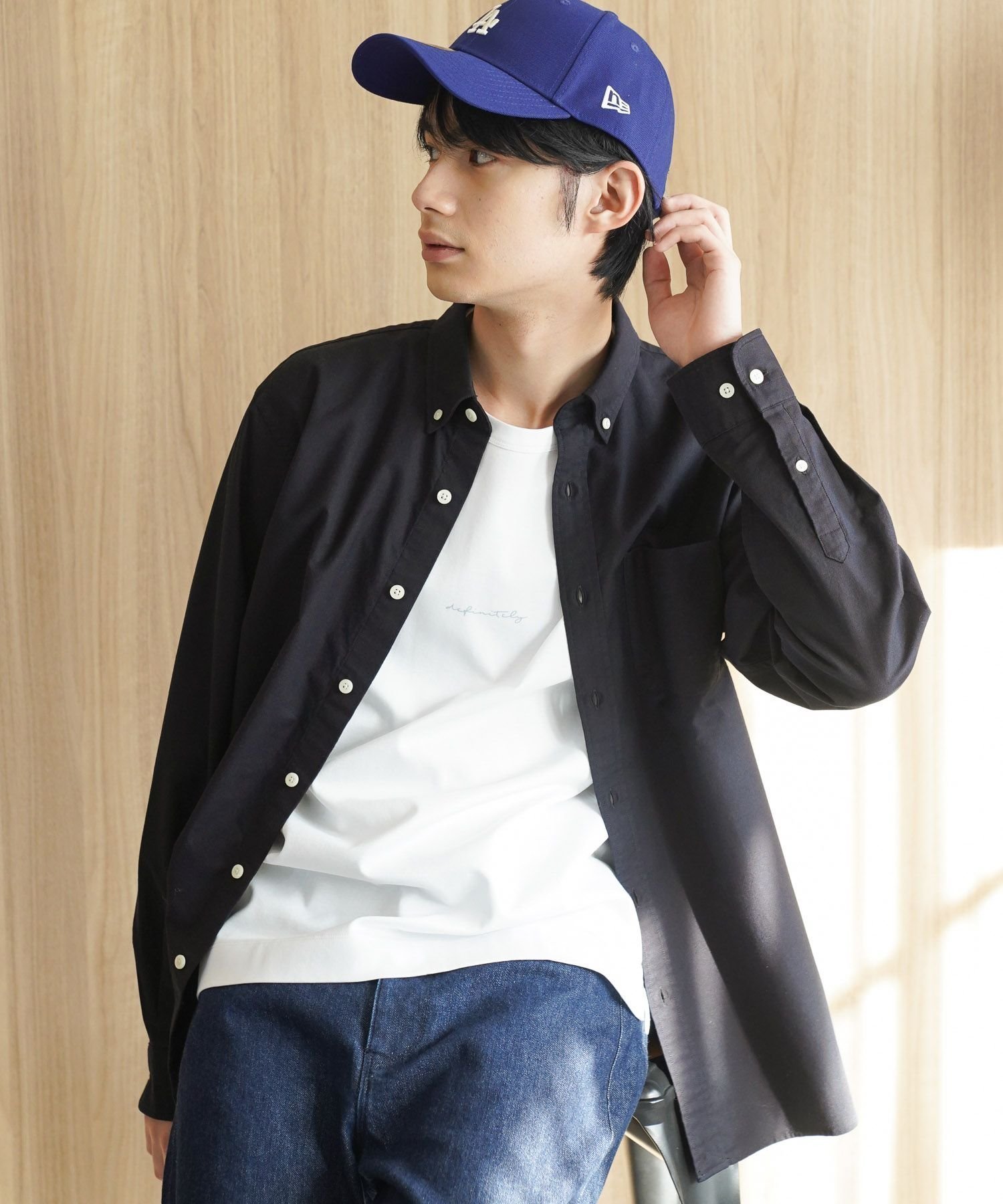 【グローバルワーク/GLOBAL WORK / MEN】のイージーケアオックス/ボタンダウンシャツ/147192 インテリア・キッズ・メンズ・レディースファッション・服の通販 founy(ファニー) 　ファッション　Fashion　メンズファッション　MEN　カフス　Cuffs　ジャケット　Jacket　スウェット　Sweat　ビジネス 仕事 通勤　Business　レギュラー　Regular　エレガント 上品　Elegant　定番　Standard　ネイビー88|ID: prp329100004564618 ipo3291000000032281203