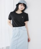 【カルバンクライン/Calvin Klein】の【公式ショップ】 カルバンクライン ロゴスリムTシャツ Calvin Klein Jeans 47AB804 人気、トレンドファッション・服の通販 founy(ファニー) ファッション Fashion レディースファッション WOMEN トップス・カットソー Tops/Tshirt シャツ/ブラウス Shirts/Blouses ロング / Tシャツ T-Shirts スリム Slim ミックス Mix 定番 Standard thumbnail Black|ID: prp329100004564641 ipo3291000000032281364