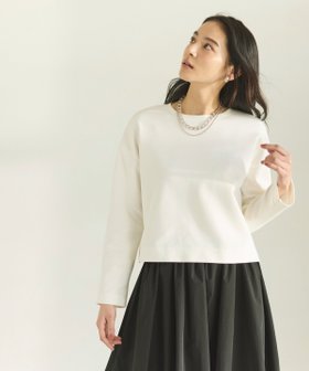 【コムサイズム/COMME CA ISM】のクロップド丈 Tシャツ(長袖) 人気、トレンドファッション・服の通販 founy(ファニー) ファッション Fashion レディースファッション WOMEN トップス・カットソー Tops/Tshirt シャツ/ブラウス Shirts/Blouses ロング / Tシャツ T-Shirts クロップド Cropped ストレッチ Stretch タンブラー Tumbler なめらか Smooth 長袖 Long Sleeve ベーシック Basic ロング Long |ID:prp329100004564647