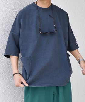 【シップス フォー ウィメン/SHIPS】の【SHIPS any別注】Champion ブリーチ ドルマン キャンプポケット Tシャツ 人気、トレンドファッション・服の通販 founy(ファニー) ファッション Fashion レディースファッション Fashion for Women トップス・カットソー Cut & Sew Tops シャツ・ブラウス・オフィスカジュアル Elegant Blouses & Button-Ups ロングTシャツ・Tシャツ Longline T-Shirts & Tees 春 Spring シンプル Simple, Minimal トレンド Trend, Trending Now 定番 Standard, Basic Item ニューヨーク New York, NYC Style フォルム Silhouette, Form ブリーチ Bleach, Washed Finish ベーシック Basic, Essential 別注 Limited Edition, Custom Order S/S・春夏 SS, Spring/Summer, Warm Season 夏 Summer |ID:prp329100004564674