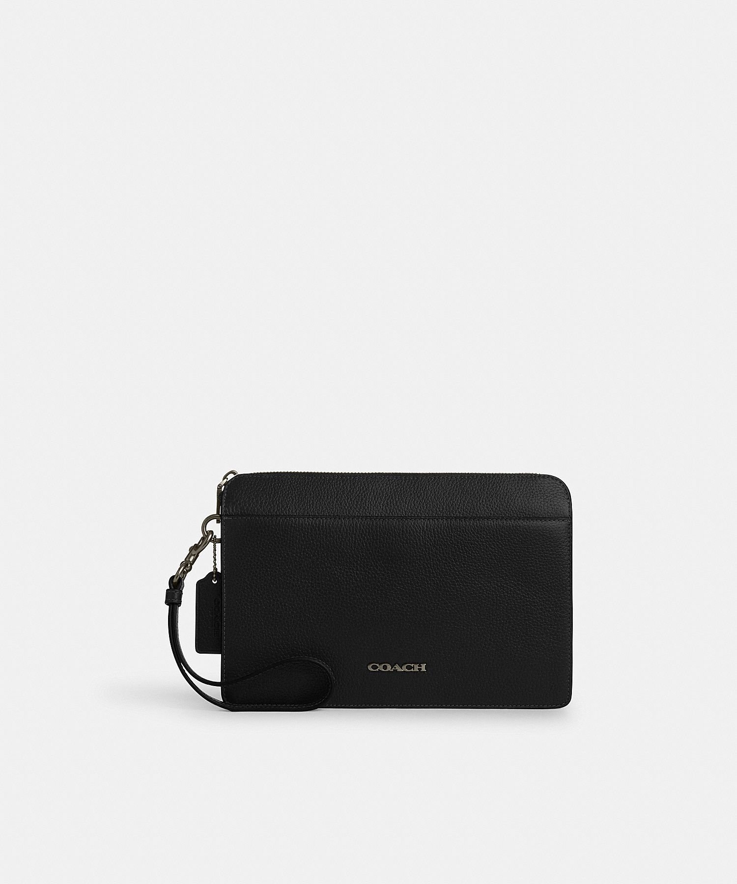 【コーチ/COACH / MEN】の【公式】ジップ ポーチ インテリア・キッズ・メンズ・レディースファッション・服の通販 founy(ファニー) 　ファッション　Fashion　メンズファッション　Fashion for Men　ジップ　Zip, Zipper　ポケット　Pocket, Pocket Detail　ポーチ　Pouch, Small Case　マグネット　Magnet, Magnetic Closure　財布　Wallet, Purse　BLACK|ID: prp329100004564680 ipo3291000000033509531