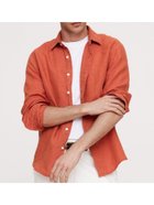 【バナナ リパブリック/BANANA REPUBLIC】のスタンダードフィット スタンダード リネンシャツ 人気、トレンドファッション・服の通販 founy(ファニー) ファッション Fashion レディースファッション WOMEN トップス・カットソー Tops/Tshirt シャツ/ブラウス Shirts/Blouses スタンダード Standard フィット Fit フロント Front リネン Linen thumbnail RED_Poppy|ID: prp329100004564714 ipo3291000000032326023