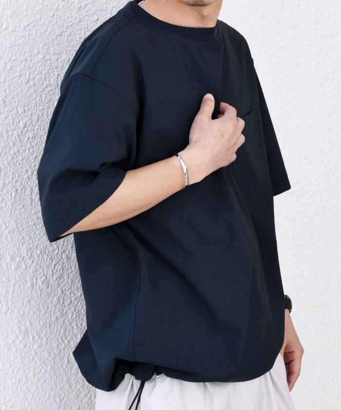 【シップス/SHIPS / MEN】のSHIPS any 吸水速乾 Rapidry スピンドル リラックス Tシャツ(セットアップ対応) インテリア・キッズ・メンズ・レディースファッション・服の通販 founy(ファニー) https://founy.com/ ファッション Fashion メンズファッション Fashion for Men セットアップ Matching Sets アウトドア Outdoor Clothing 吸水 Absorbent, Quick-Dry 軽量 Lightweight, Ultra Light ジャケット Jacket, Outerwear スピンドル Spindle, Drawcord スポーツ Sports, Activewear セットアップ Set-Up, Coordinated Outfit リラックス Relax, Relaxed Fit 夏 Summer エレガント 上品 Elegant |ID: prp329100004564757 ipo3291000000032754734