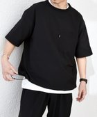 【シップス/SHIPS / MEN】のSHIPS any 吸水速乾 Rapidry スピンドル リラックス Tシャツ(セットアップ対応) ブラック|ID: prp329100004564757 ipo3291000000032754738
